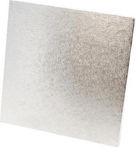 Tala quadratischer Tortenständer – 30 x 30 cm – extra stabil – 12 mm Stärke – silberfarben – luxuriöser Tortenständer für schwere Kuchen und Gebäck