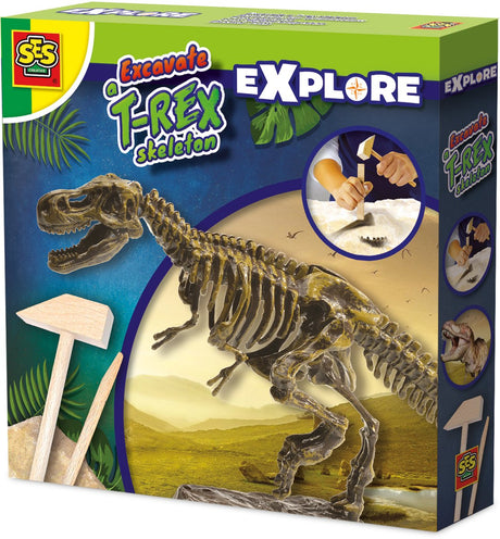 Ses kreative Ses graben T-Rex aus