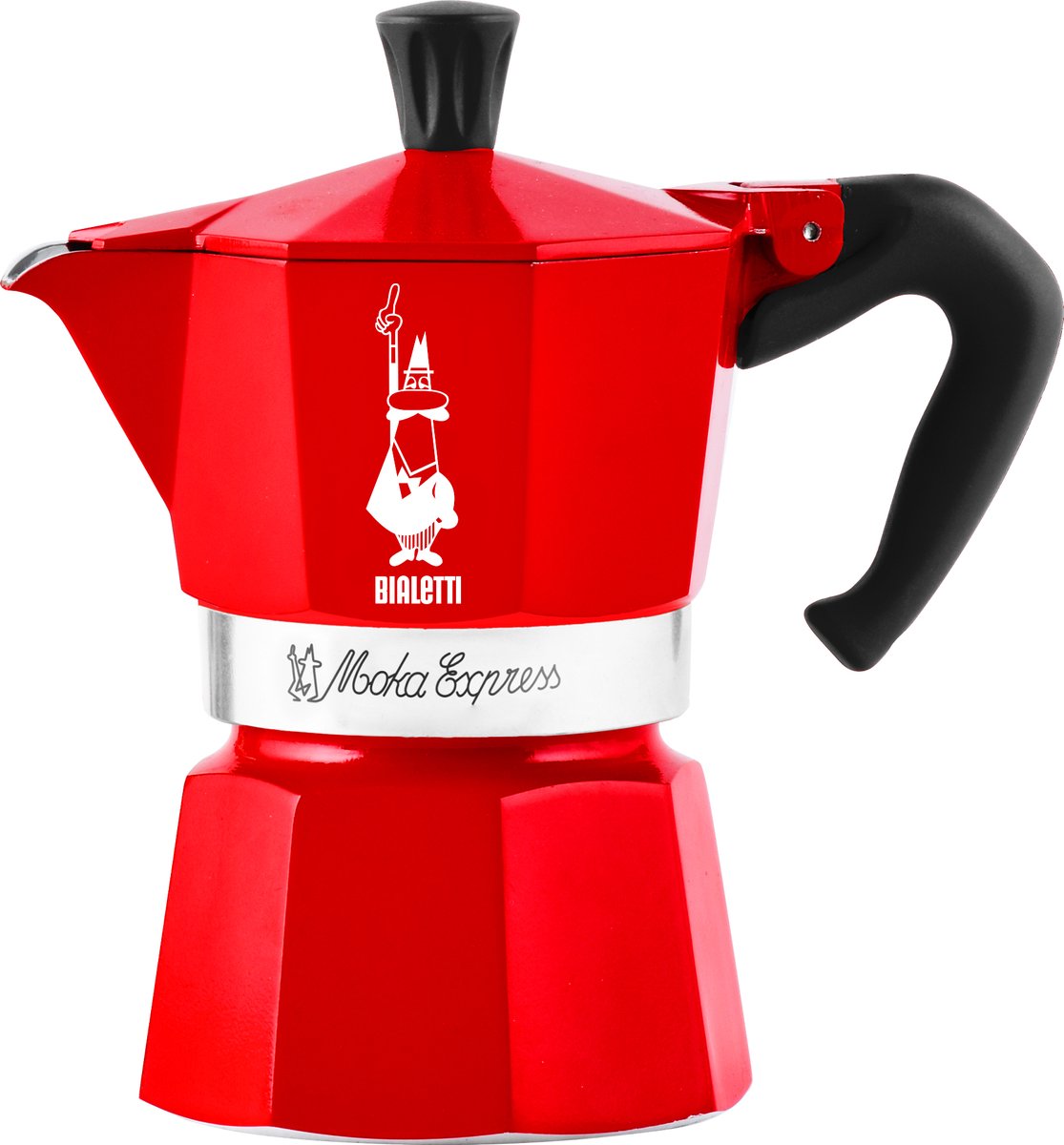 Bialetti Moka Express 3 Tassen - Nussknacker