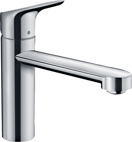 Hansgrohe Focus M43 – Küchenmischbatterie – Einhebelbedienung – 120 mm – Chrom