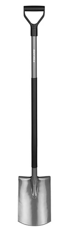 Fiskars ergonomischer Spaten Gartenspaten rund