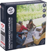 Engelhart Domino mexikanischer Zug in Holzkiste