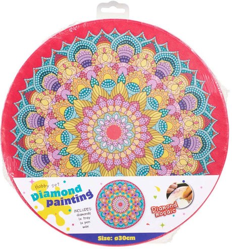 Diamantmalerei-Mandala, 30 cm
