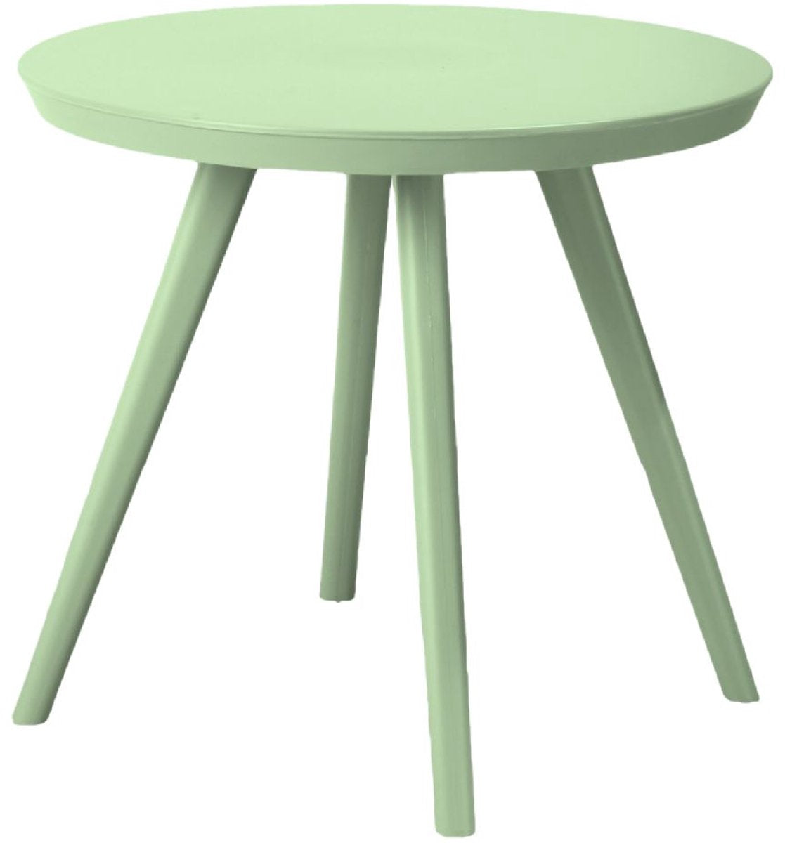 Van der meulen kindertafel kunststof pastel groen rond 50,5cm speelgoed.
