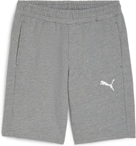 Puma Teamgoal Casuals Shorts Herren-Sporthose – Mittelgrau meliert – Weiß