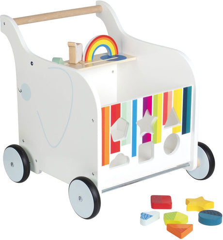 Kleiner Fuß - Baby Walker Toy Box Elefant