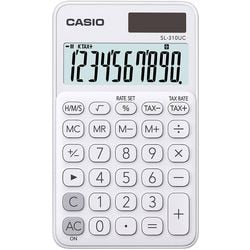 Casio rekenmachine sl-310uc-we wit