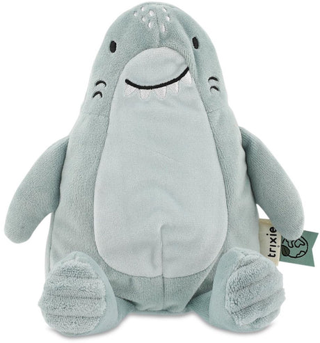 Trixie kleine knuffel mr. shark – 0m+ – ideaal als kraamcadeau – gerecycleerde stof