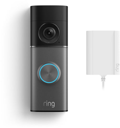 Ring Wired Video Doorbell Pro (neueste Generation) – Plug-in – Silber – Retinol 4K-Video