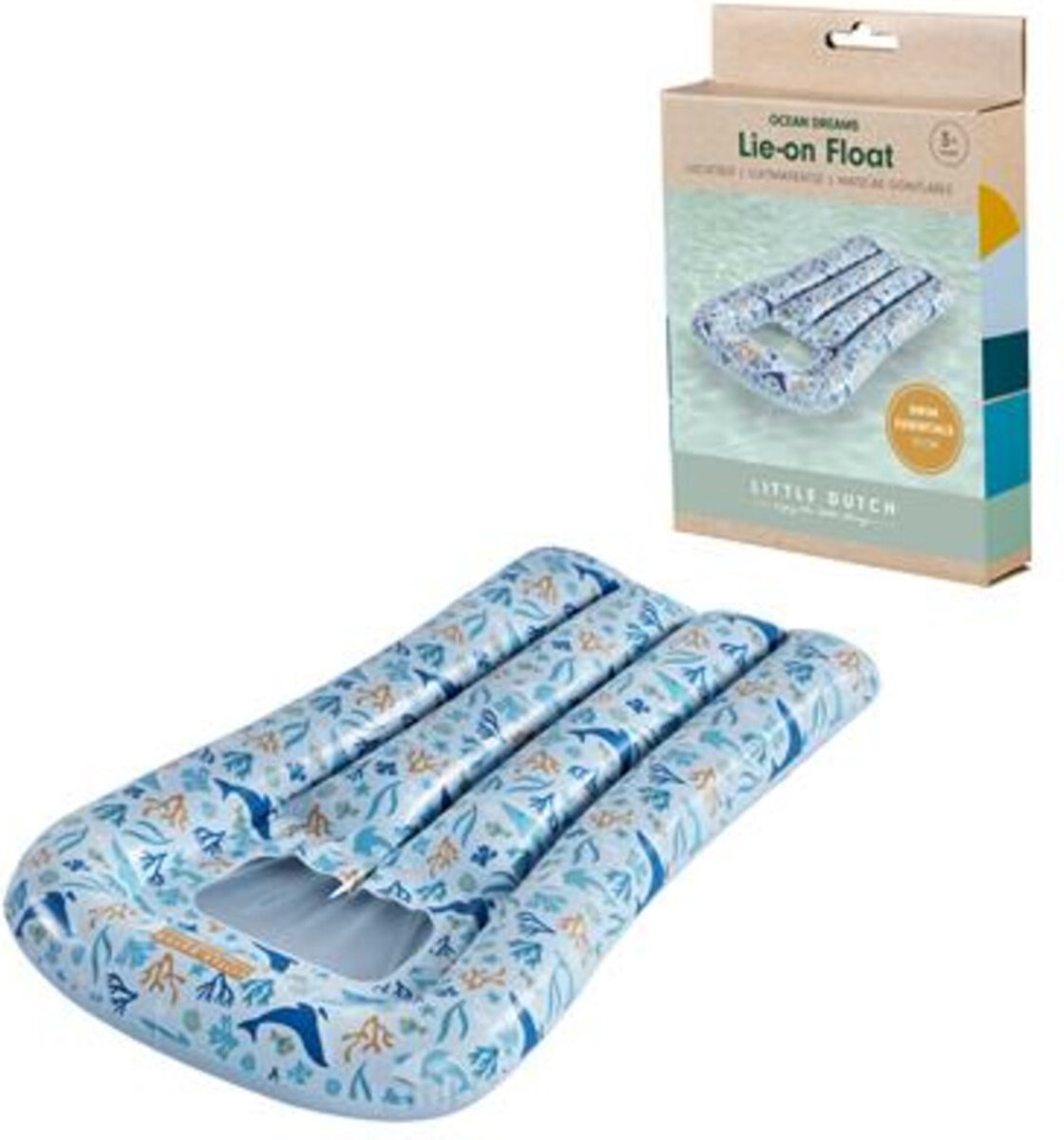 Little Dutch Ocean Dreams Luftmatratze blau
