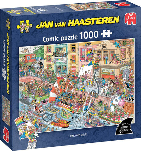 Jan van Haasteren – Feiern Sie Stolz – Puzzle – 1000-teiliges Puzzle