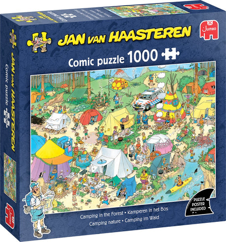 Jumbo-Puzzle jvh: Camping im Wald