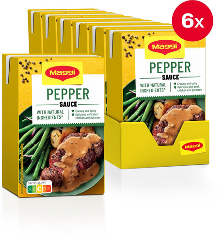 Maggi-Pfeffersauce 6 Stück x 250 ml