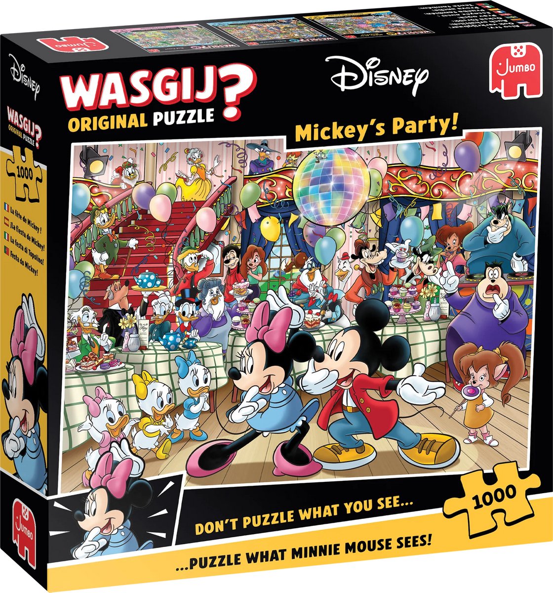 Jumbo Wasgij Original Disney Puzzle, 1000 Teile.