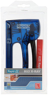 Rapid 1011507 - nietapparaat r 53 x ray blauw | 1 stuks