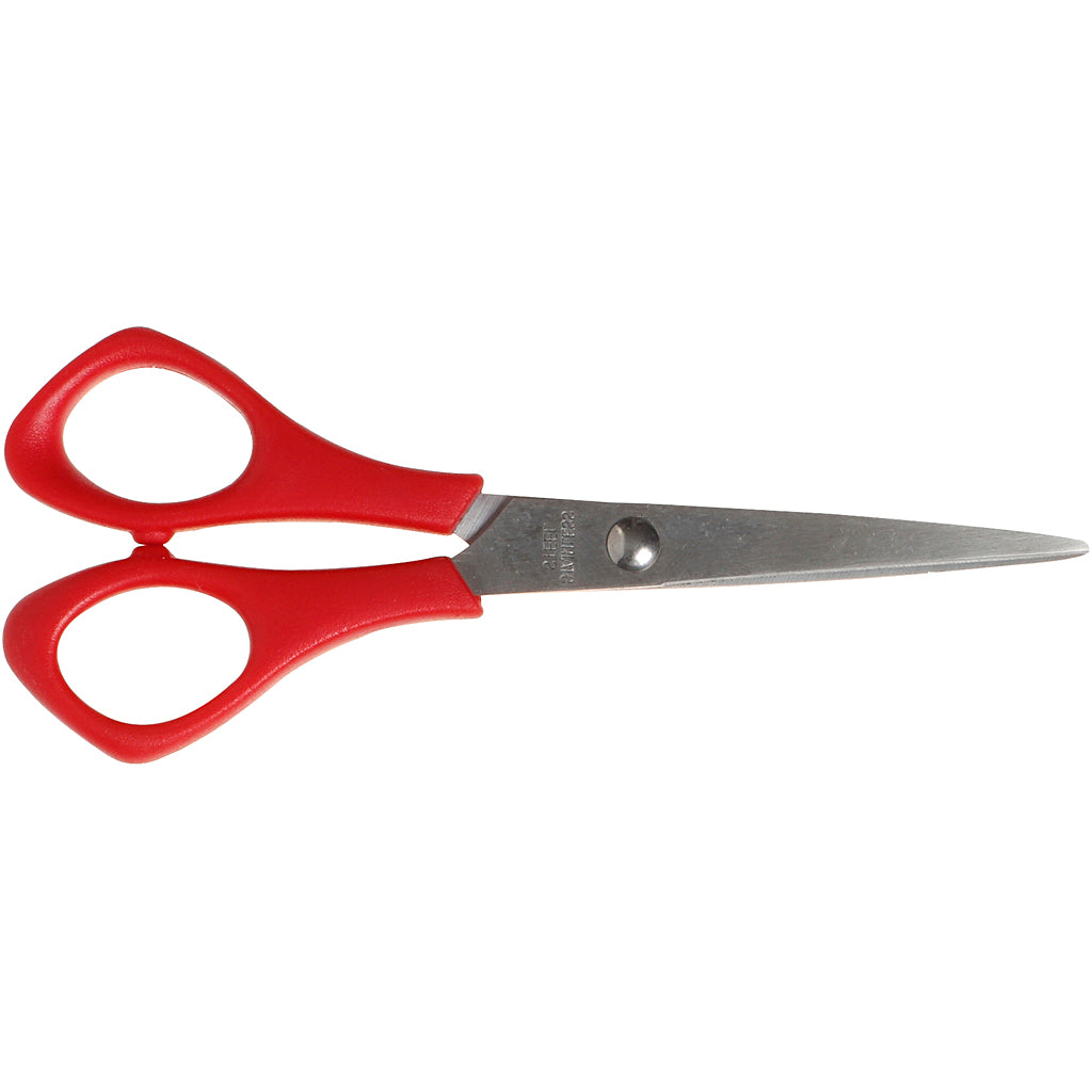 Creativ Firmenschulschere, L: 14 cm, spitz, Linkshänder, 1 Stück
