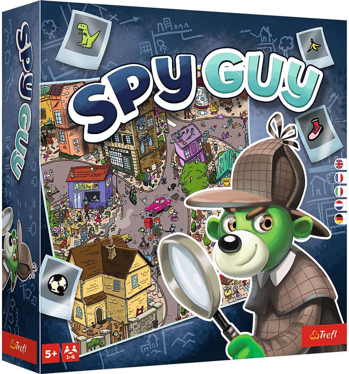 Trefl Spy Guy France – Detektiv-Brettspiel – ab 5 Jahren