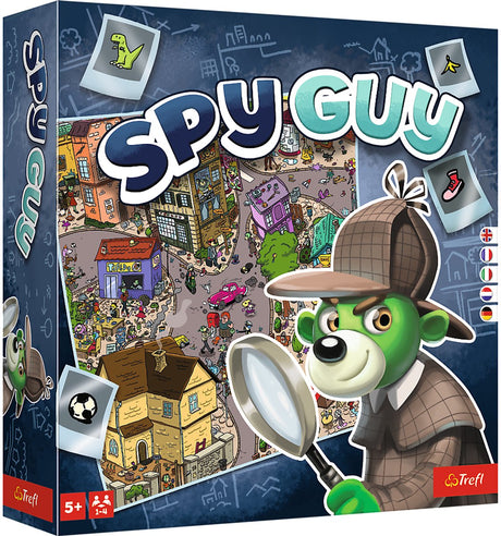 Trefl Spy Guy France – Detektiv-Brettspiel – ab 5 Jahren