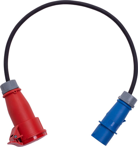 Blaupunkt EV-Adapter Adap1 Rot Blau Cee | Adapter 1 Phase auf 3 Phase