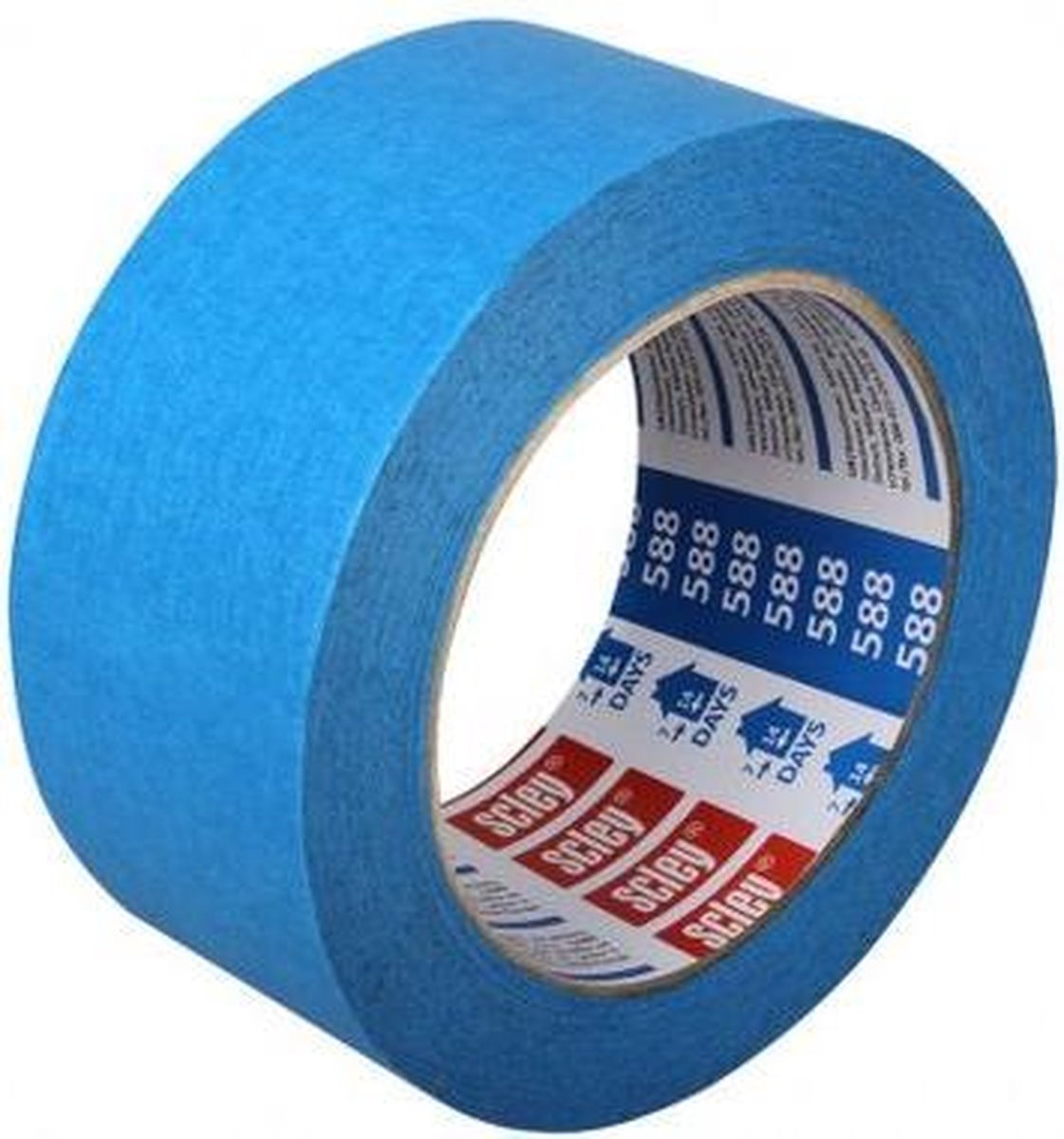Kaem scley – Malerband aus Papier – 48 mm x 33 m – blau – für drinnen und draußen