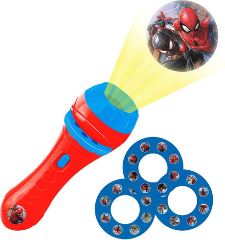 Lexibook-Projektor mit Geschichten und Spider-Man-Taschenlampe