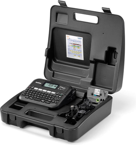 Brother PT-D460BTVP Etikettendrucker Thermotransfer 180 x 180 dpi 30 mm Sek. kabelgebunden und kabellos TZE Bluetooth Azerty