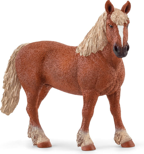Schleich Bauernhofwelt - Belgische Zuchtstute - Spielfigur - Kinderspielzeug für Jungen und Mädchen - 3 bis 8 Jahre - 13941