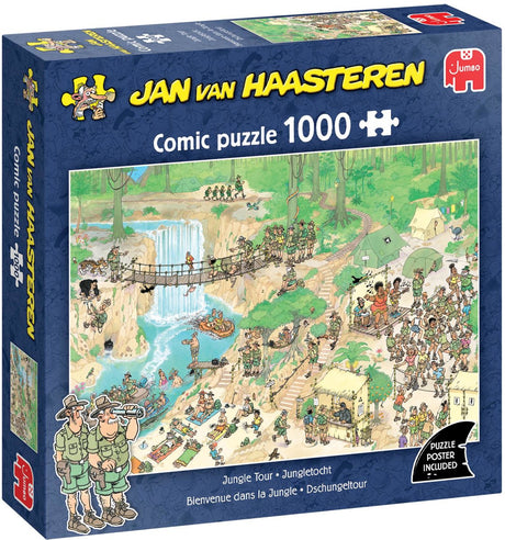 Jan van Haasteren Puzzle - Die Dschungeltour, 1000 Teile.