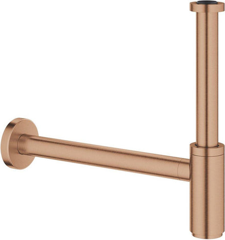 Grohe Design-Siphon 1 1 4 minimalistisch gebürstet warmer Sonnenuntergang