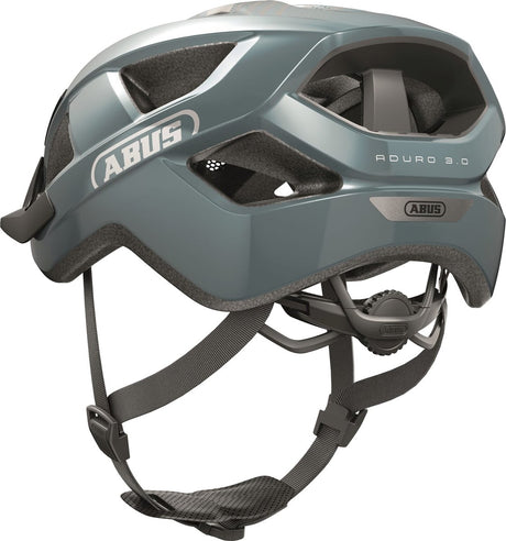 Abus Fahrradhelm Aduro 3.0 Glacier Blue L - 58-62 cm - Blau - geeignet für den Einsatz an Elektrofahrrädern - Cityfahrrädern - 320 g