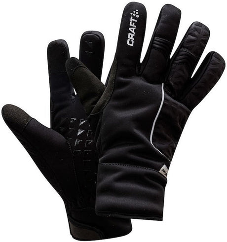 Craft Fahrradhandschuhe Winter Unisex Black Siberian 2.0 Handschuh Schwarz-XL