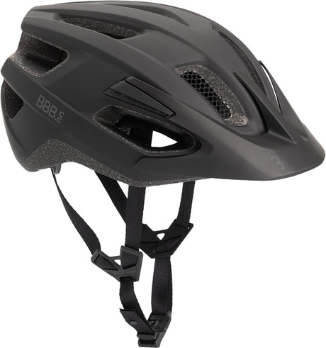 Bbb cycling kite 3.0 fidlock fietshelm volwassenen - mtb helm racefiets helm - wielrenhelm - fietshelm dames - fietshelm heren - mat zwart maat s (52-55) - bhe-30