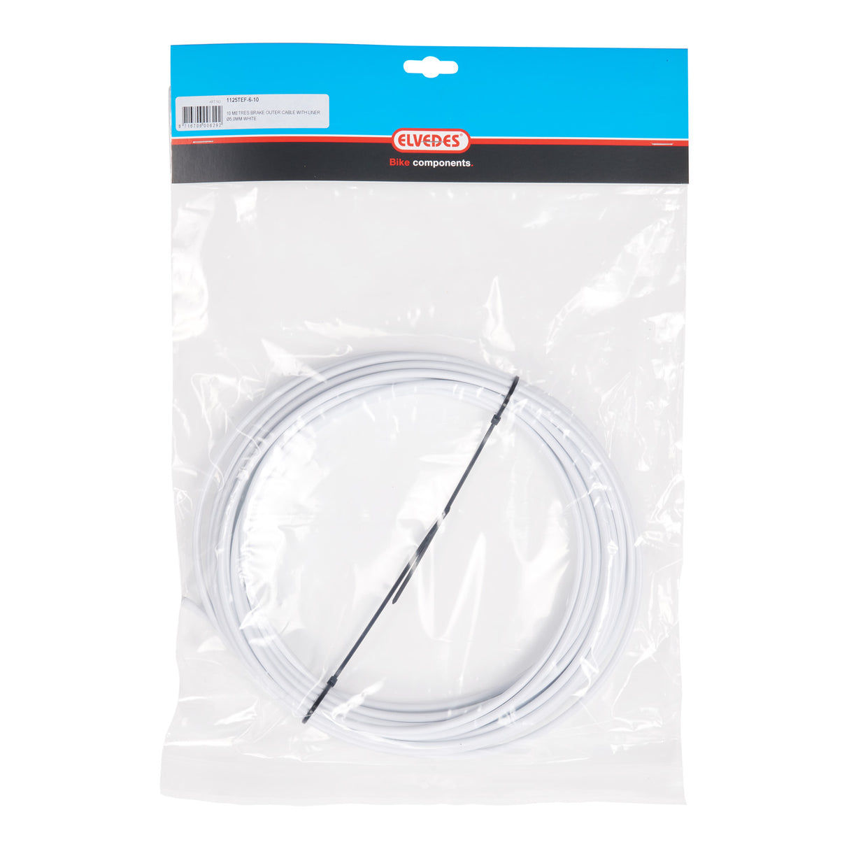 Bremsbremse Outdoor -Kabel 10 m x 4,9 mm Weiß