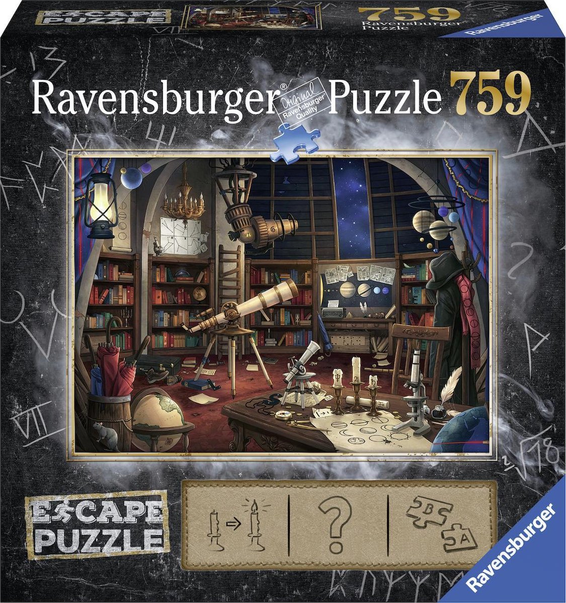 Ravensburger Fluchtpuzzle 1 Weltraumobservatorium – 759 Teile