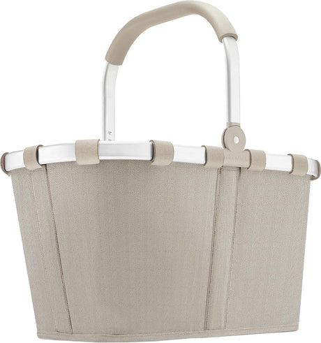 Reisenthel Carrybag Einkaufskorb – 22l – Fischgrätensand