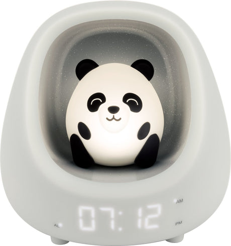 Bigben Hibuddies Hibuddies Nestkids Nachtlampe mit Wecker für Kinder – Boo the Panda