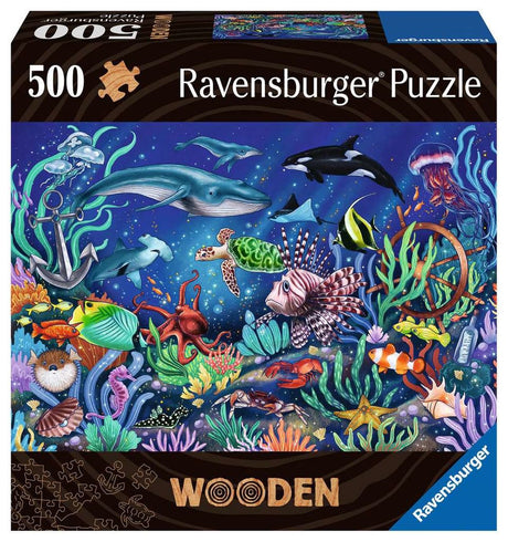 Ravensburger Holzpuzzle 500 Teile Tiere
