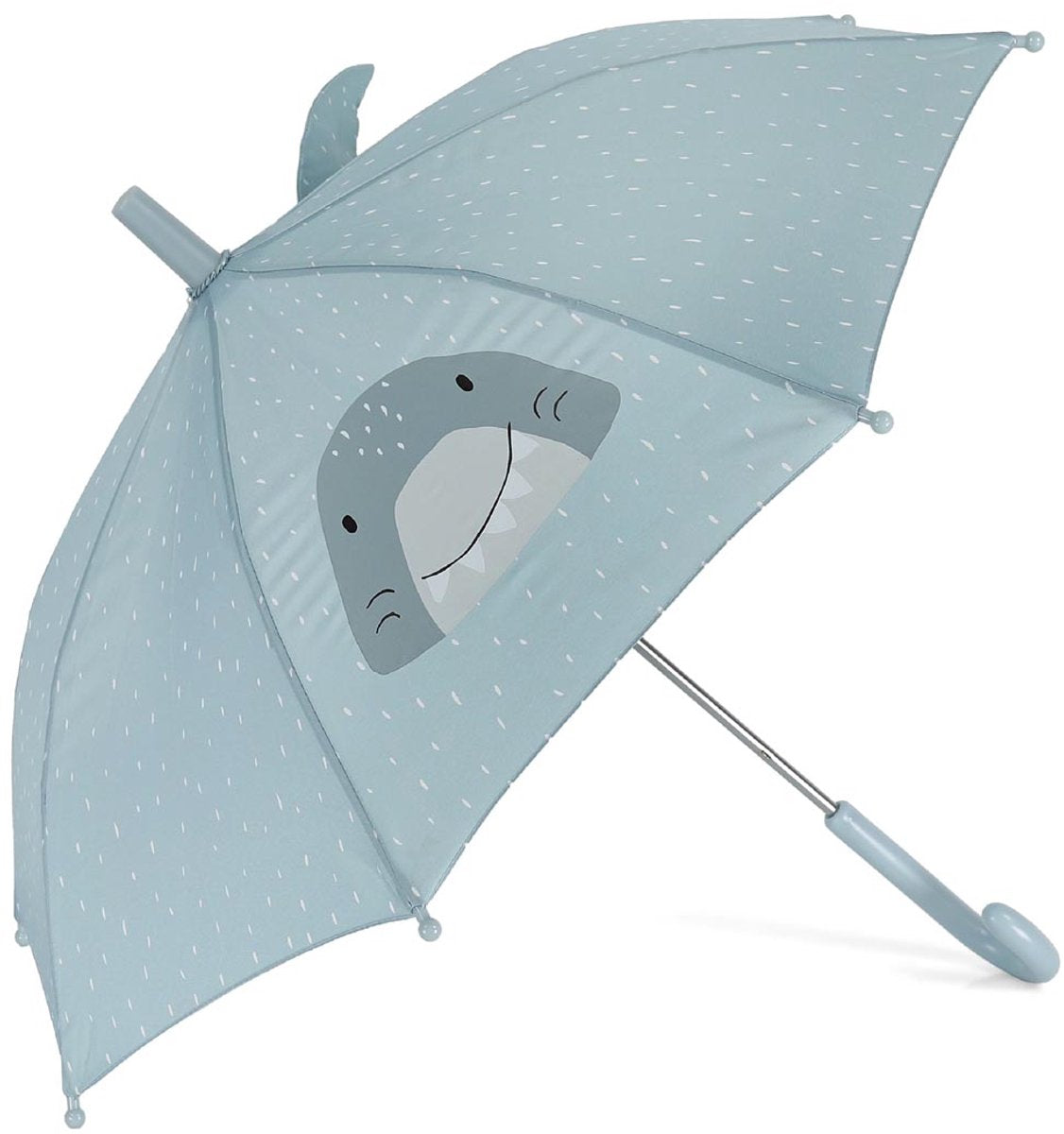 Trixie kinderparaplu - mr. shark - blauw grijs