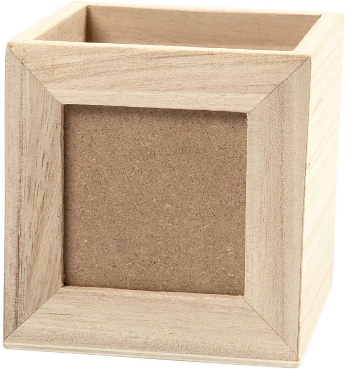 Kreativunternehmen https: www.cchobby.nl Stiftablage-Größe-10x10x10-cm-Lochgröße-6-2x6-2-cm-1-Stück