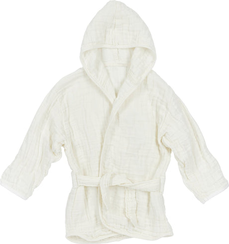 Meyco Baby-Uni-Bademantel – vorgewaschen, hydrophil – gebrochenes Weiß – 74 80