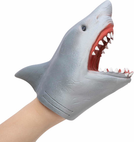 Schylling shark hand puppet