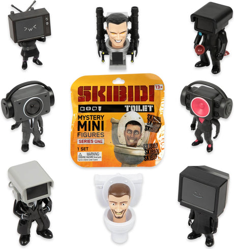 Ski-Bidi-Toilette | Minifiguren 6,25 cm