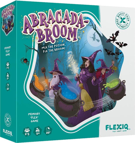 Flexiq Abracada-Besen – Brettspiel – Memory-Spiel