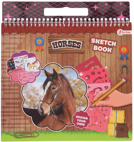 Toi-toys gestaltet Ihr eigenes Pony-Skizzenbuch