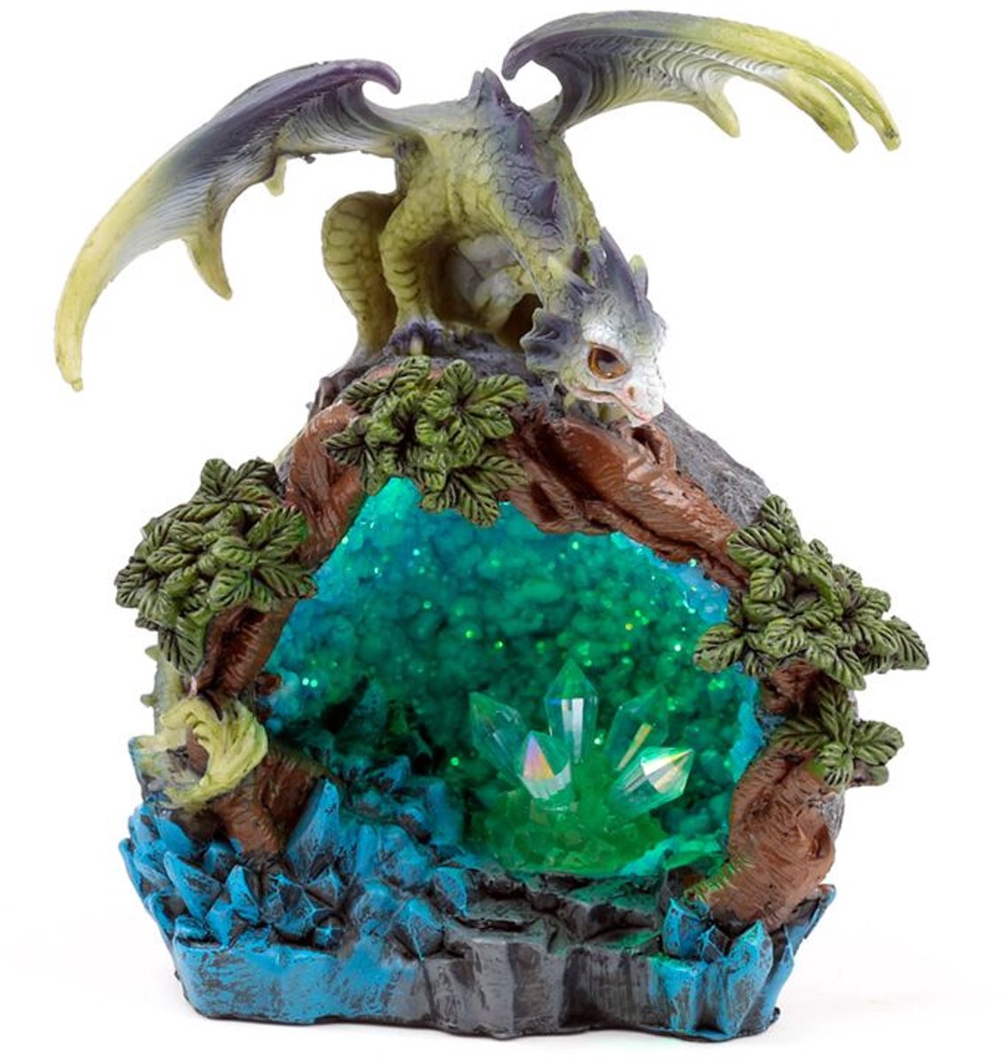 Süße Träume, Baby-Drachen-LED-Wald-Kristall-Spot