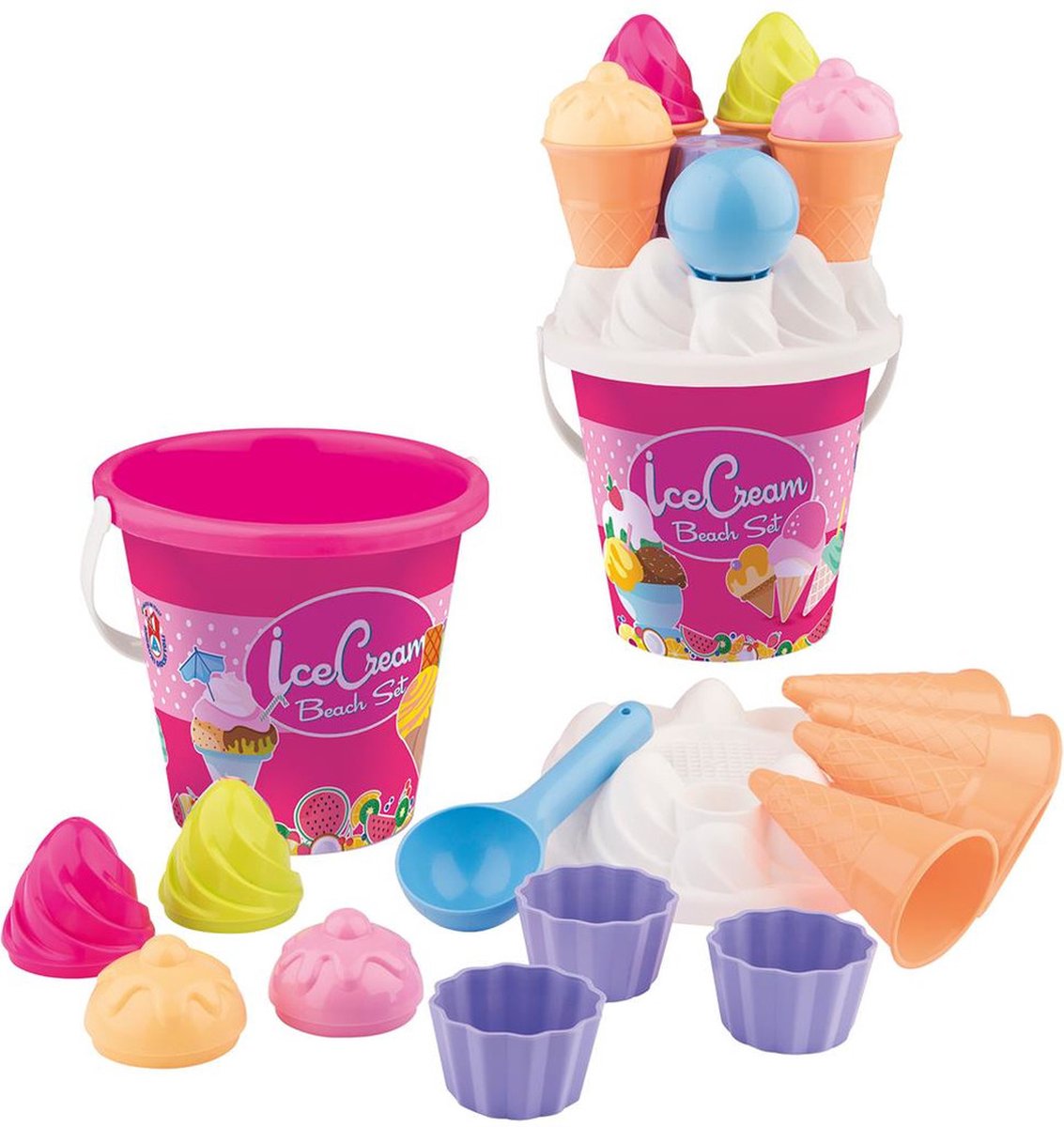Androni Eimer Set Eiscreme