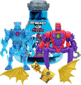 Spectron Mrbeast Lab Hybrid Spider vs Energy Panther Actionfiguren