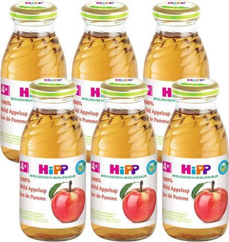 Hipp Bio milder Apfelsaft ab 4 Monaten - 6 Stück 200ml - nl-bio-01