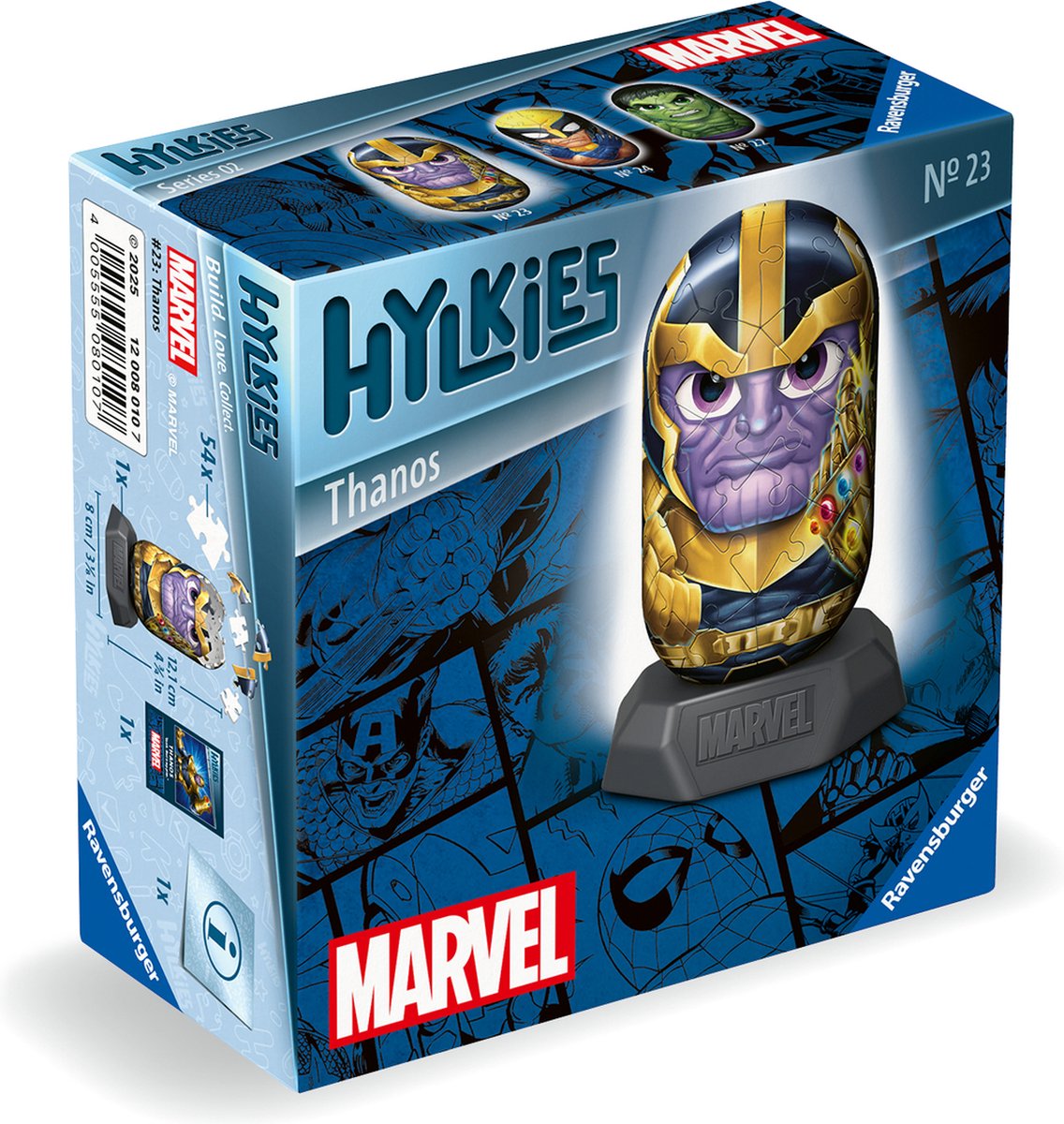 Ravensburger 3D-Puzzle Hylkies Marvel Thanos, 54 Teile.