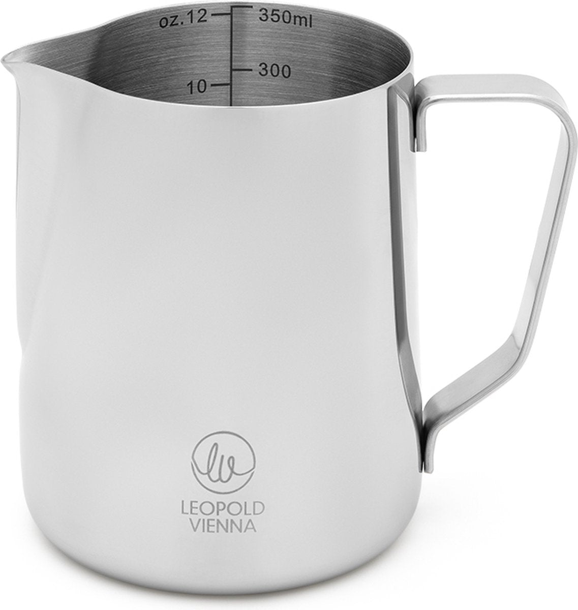 Leopold vienna - melkopschuimer kan salento 350ml rvs
